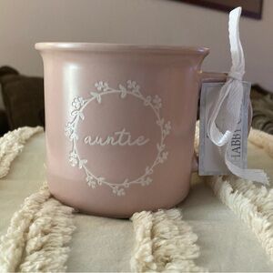 NWT “Auntie” Ceramic Mug